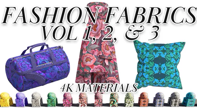 Fashion Fabrics Vol 1, 2 & 3 — product preview