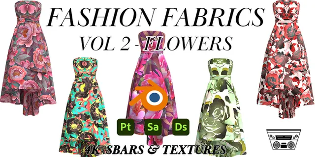 Fashion Fabrics Vol 2 · Flowers — product preview
